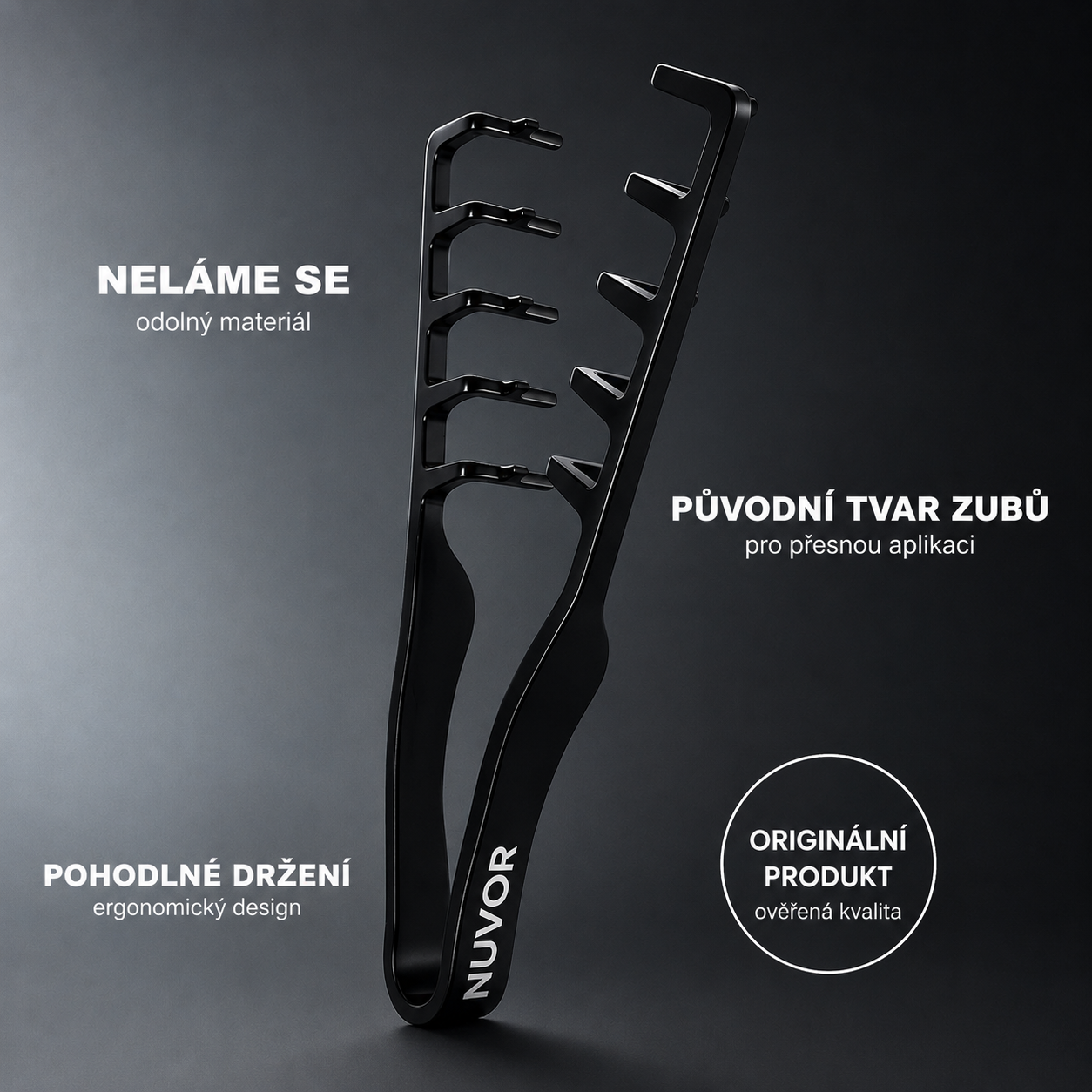 NUVOR – Stylingový Hřeben